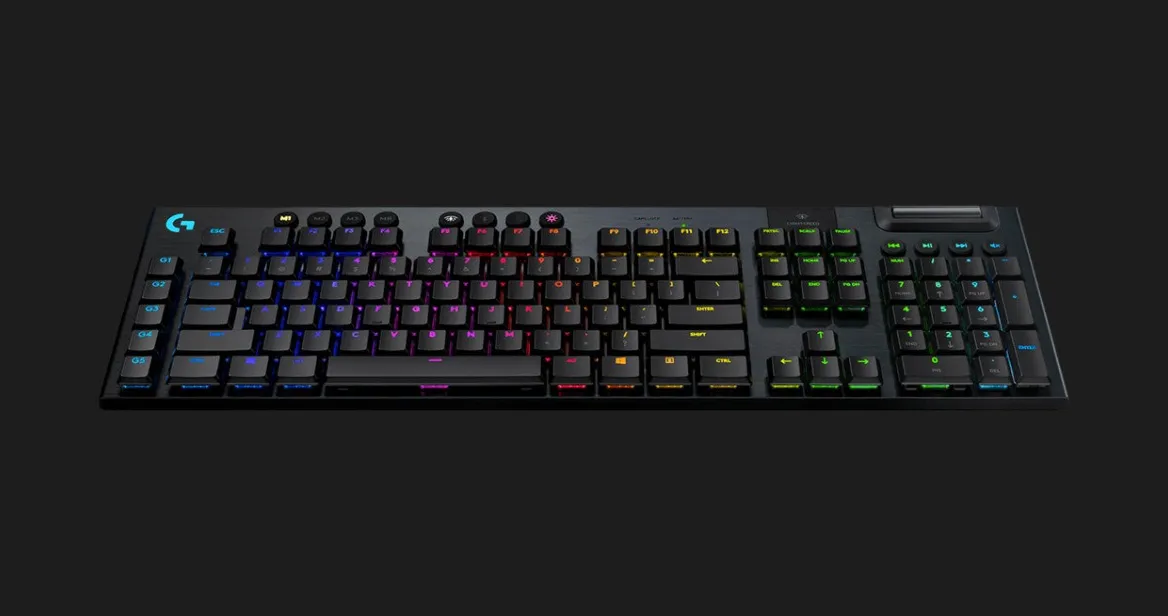 Клавіатура ігрова Logitech G915 Lightspeed Wireless RGB Mechanical Tactile (Black)