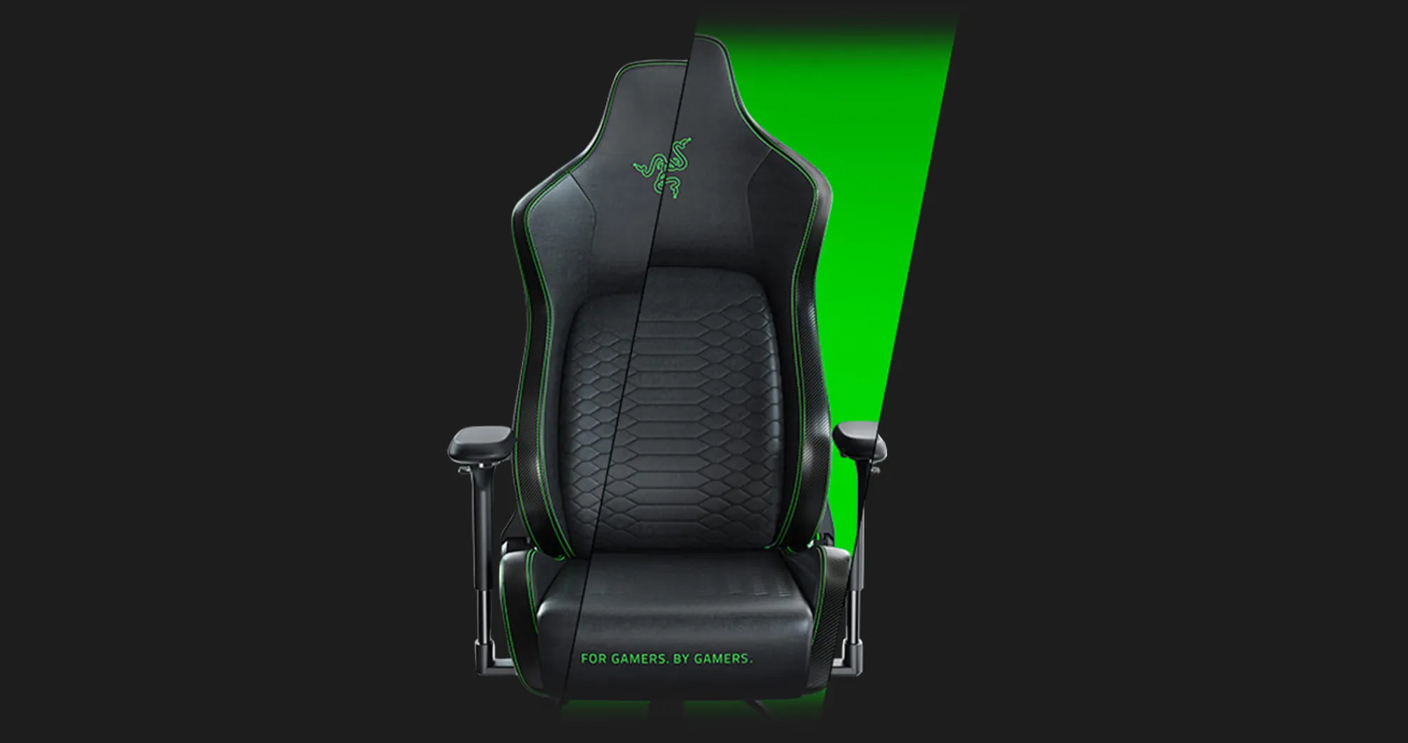 Кресло для геймеров Razer Iskur Leather XL (Black)