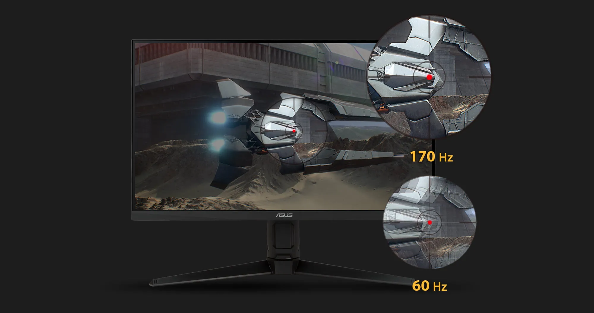 Монітор ігровий ASUS 31.5" TUF Gaming VG32AQL1A IPS 170Hz 90LM07L0-B03370 (UA)