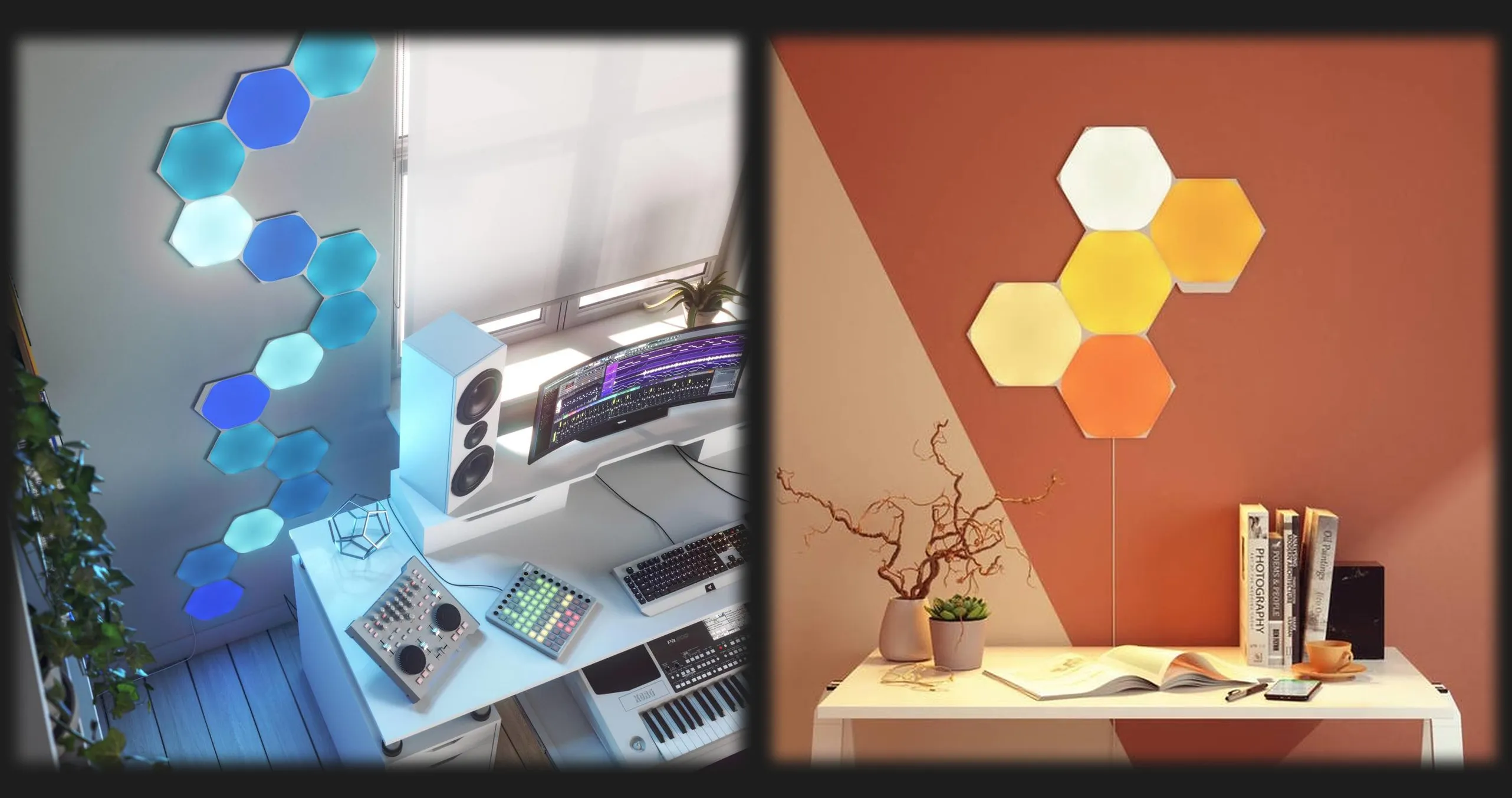 Система освітлення Nanoleaf Shapes Hexagon Starter Kit Apple Homekit, 9 шт