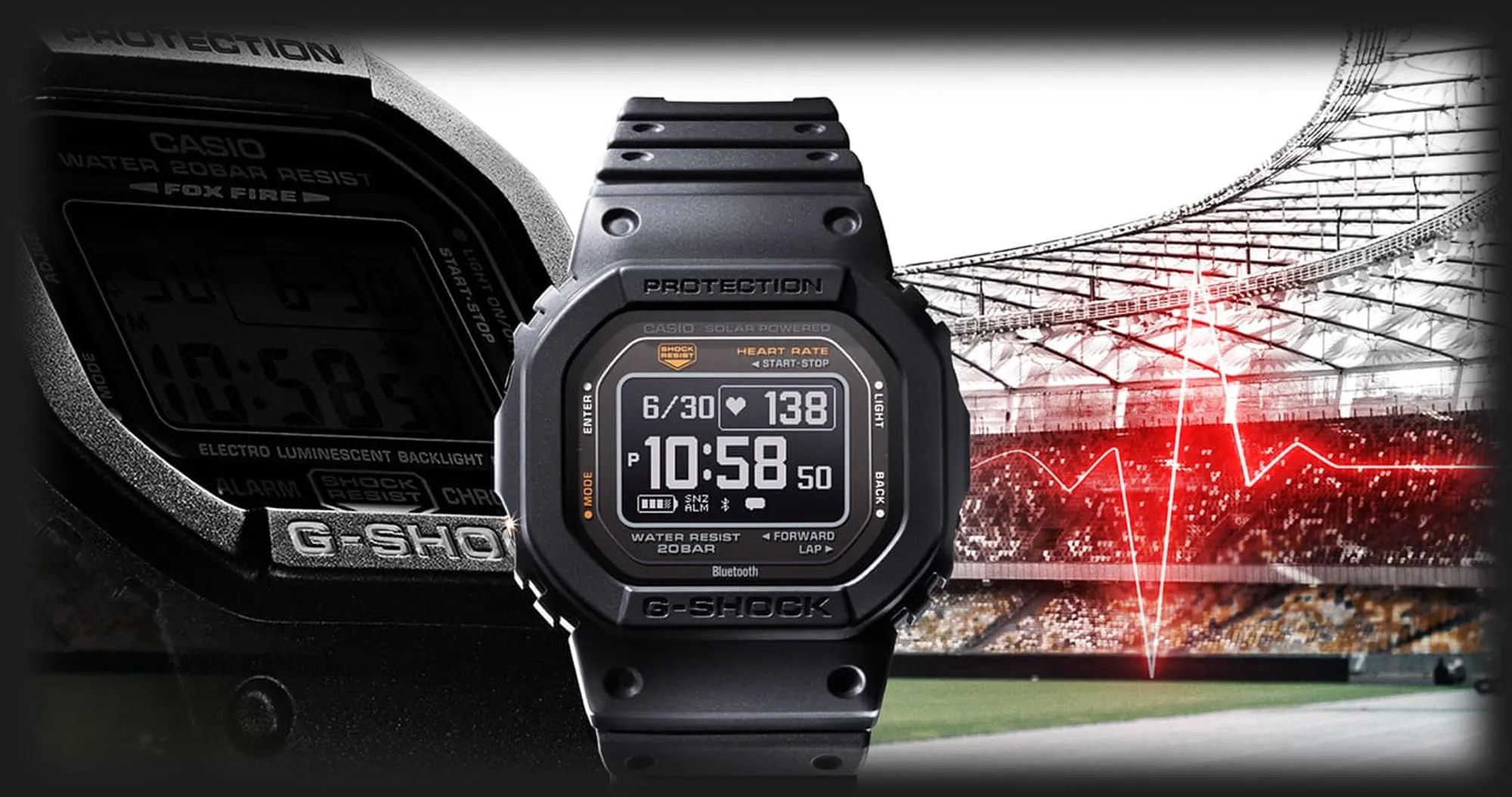 Смарт-часы Casio G-SHOCK (Black) (DW-H5600MB-1ER)