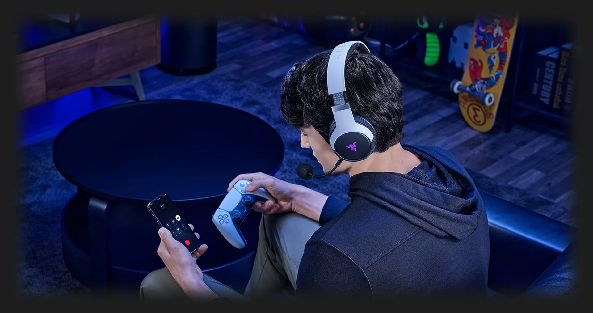 Ігрова гарнітура RAZER Kaira Hyperspeed for PS5 (Black)