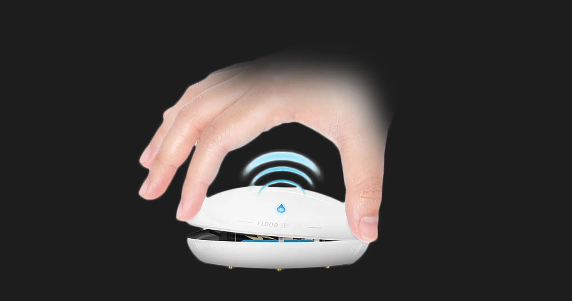 Датчик утечки FIBARO Flood Sensor для Apple HomeKit (White)