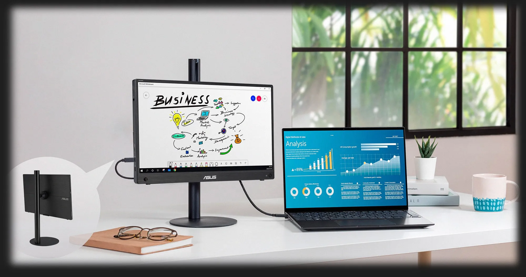 Монітор портативний Asus 15.6" ZenScreen MB16AHG