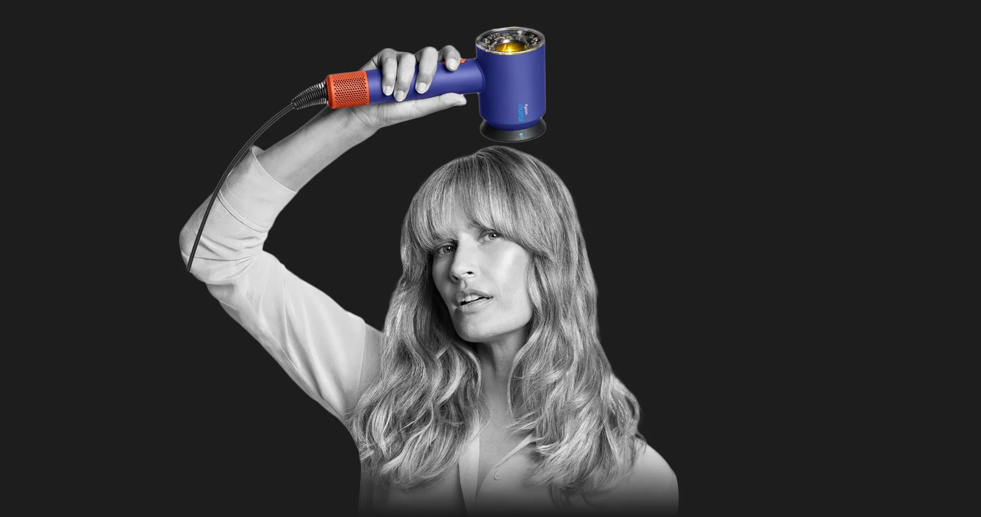 Фен для волосся Dyson Supersonic Nural Hair Dryer (Vinca Blue/Topaz)