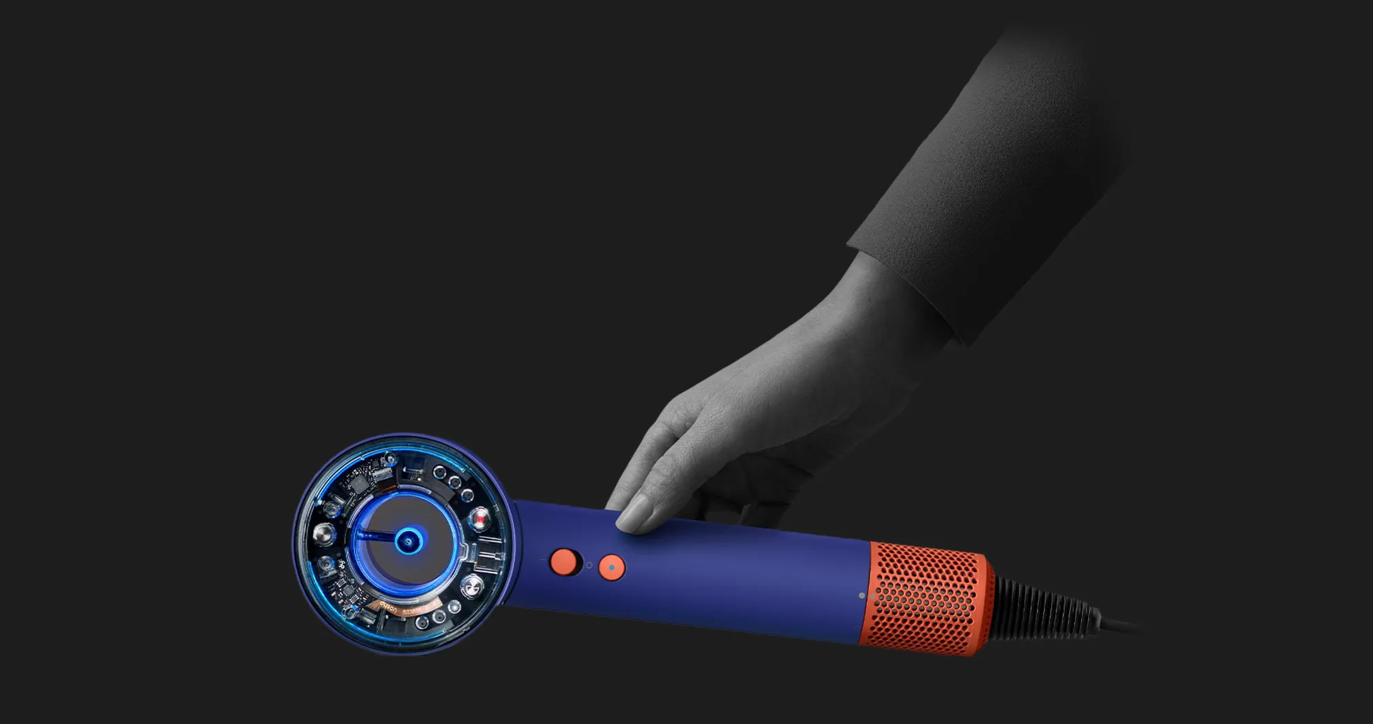 Фен для волосся Dyson Supersonic Nural Hair Dryer (Vinca Blue/Topaz)