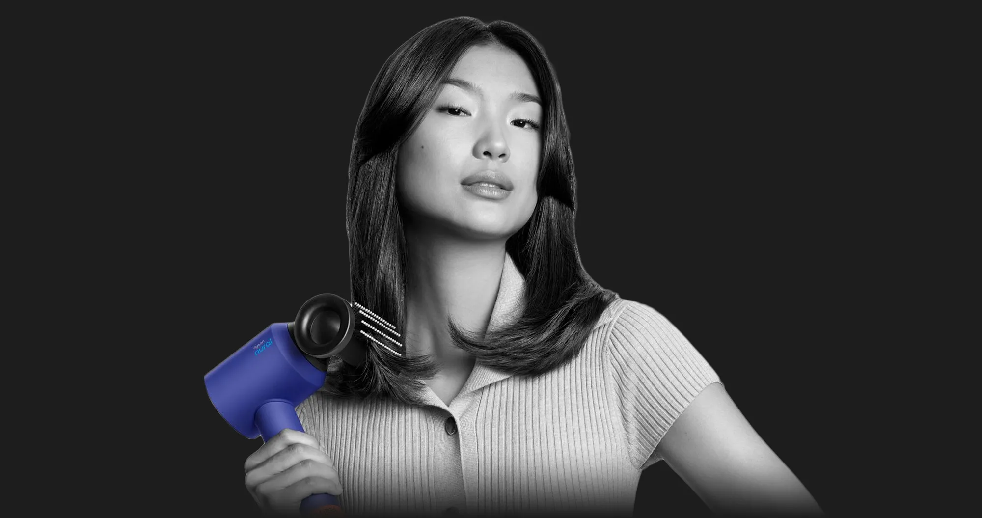 Фен для волосся Dyson Supersonic Nural Hair Dryer (Vinca Blue/Topaz)