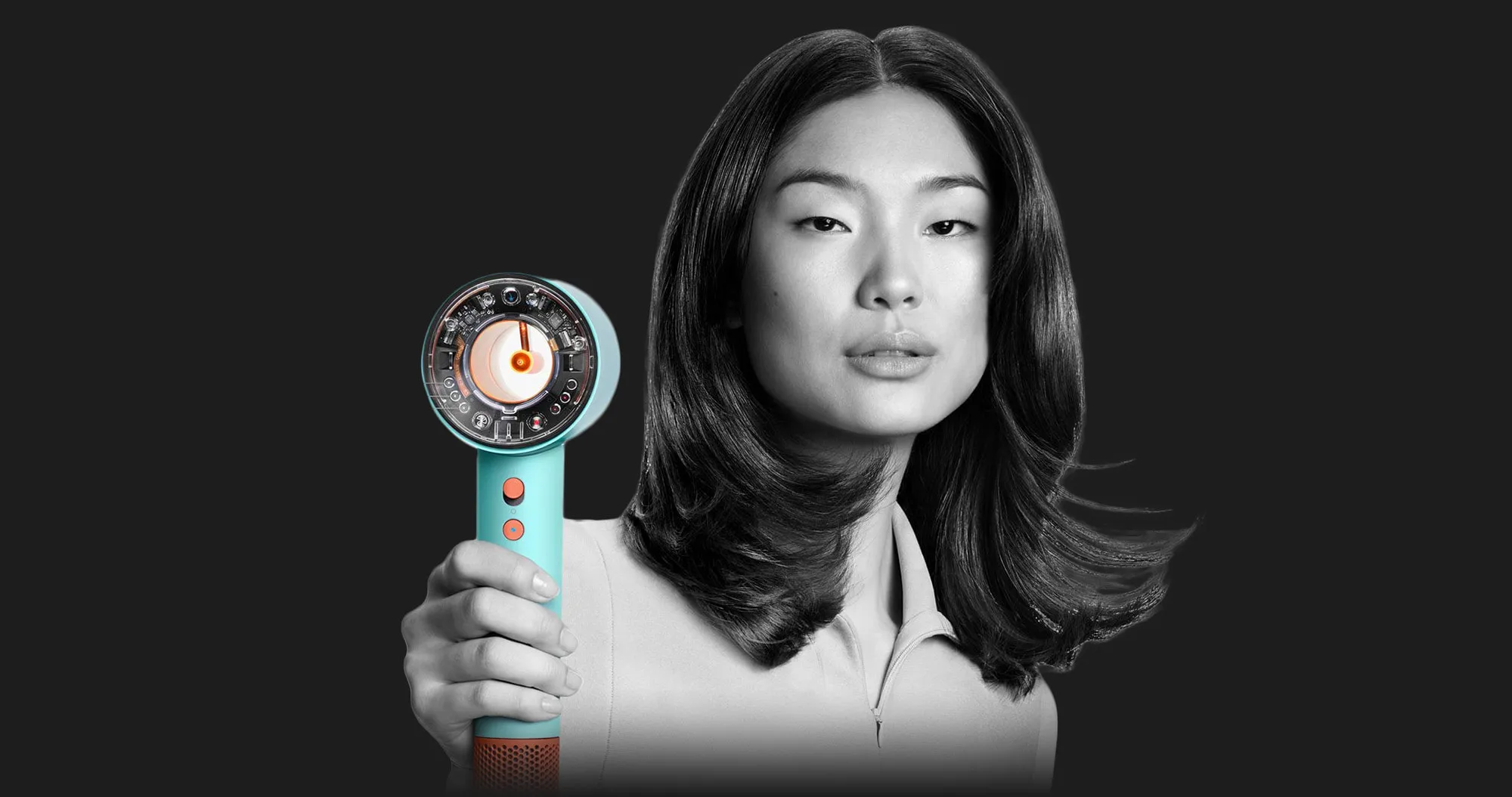 Фен для волосся Dyson Supersonic Nural Hair Dryer (Ceramic Patina/Topaz) (515182-01/515276-01)