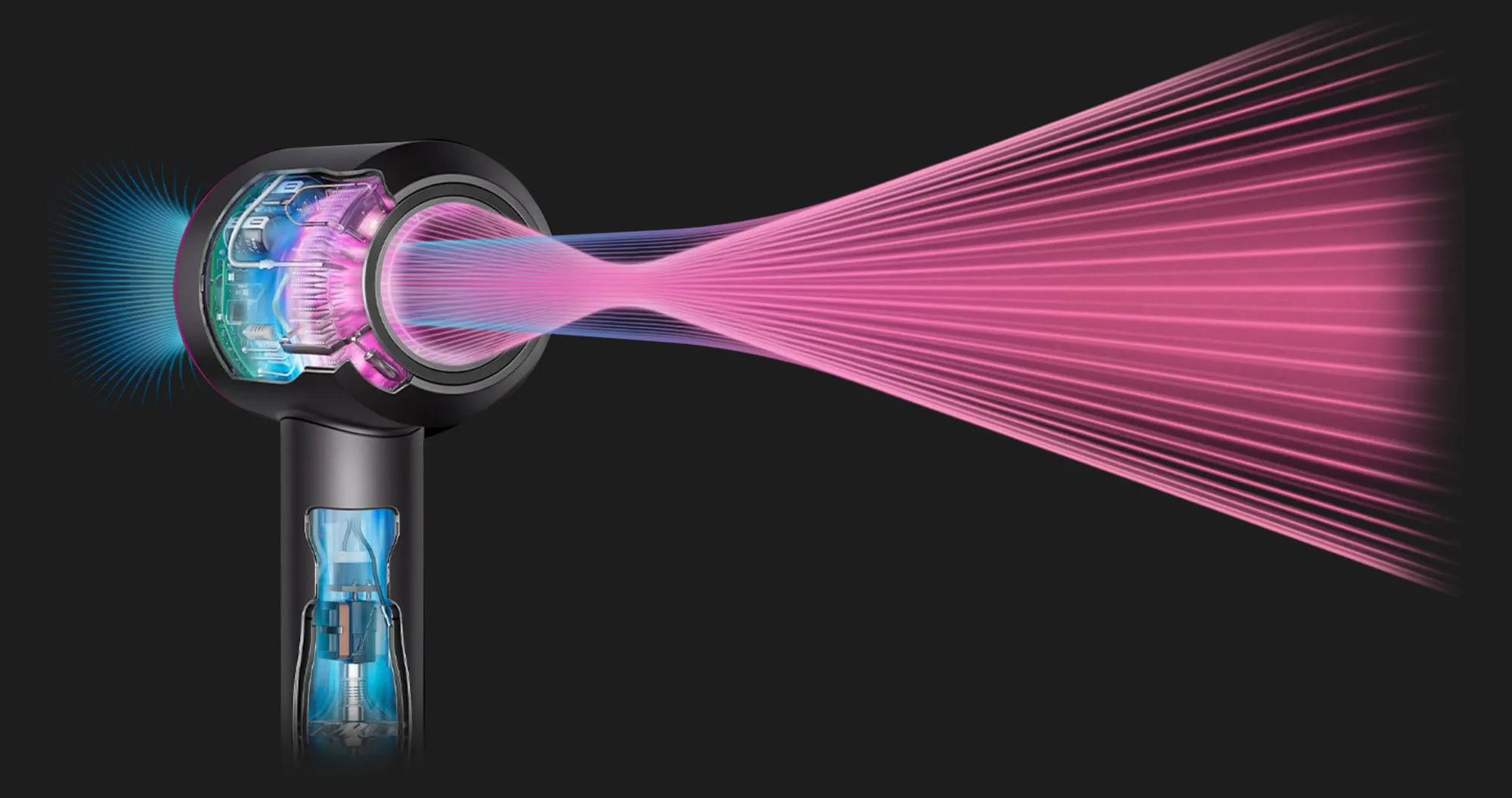 Фен для волосся Dyson Supersonic Nural Hair Dryer (Ceramic Patina/Topaz) (515182-01/515276-01)