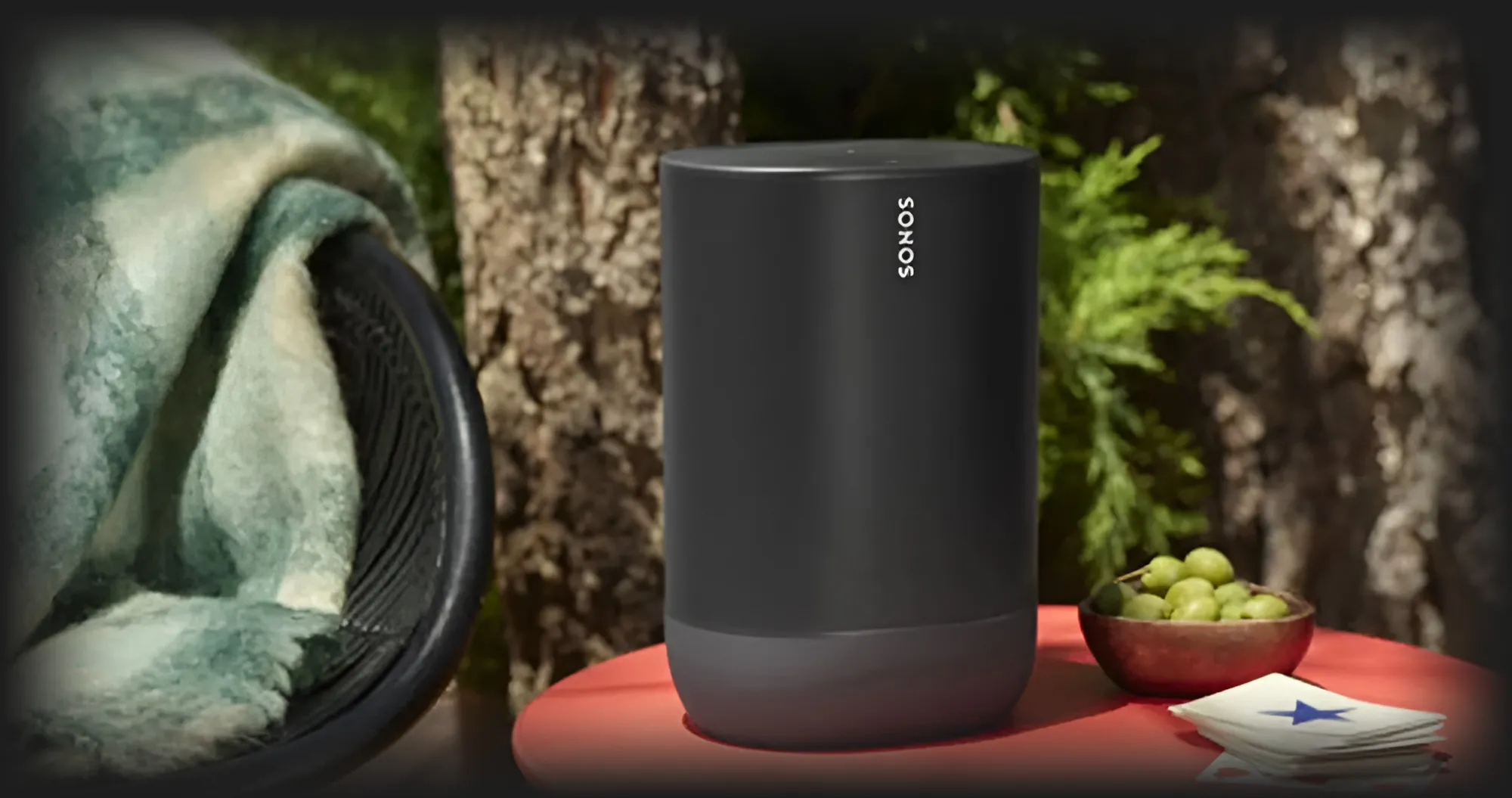 Портативная акустика Sonos Move 2 (MOVE2EU1BLK) (Black)