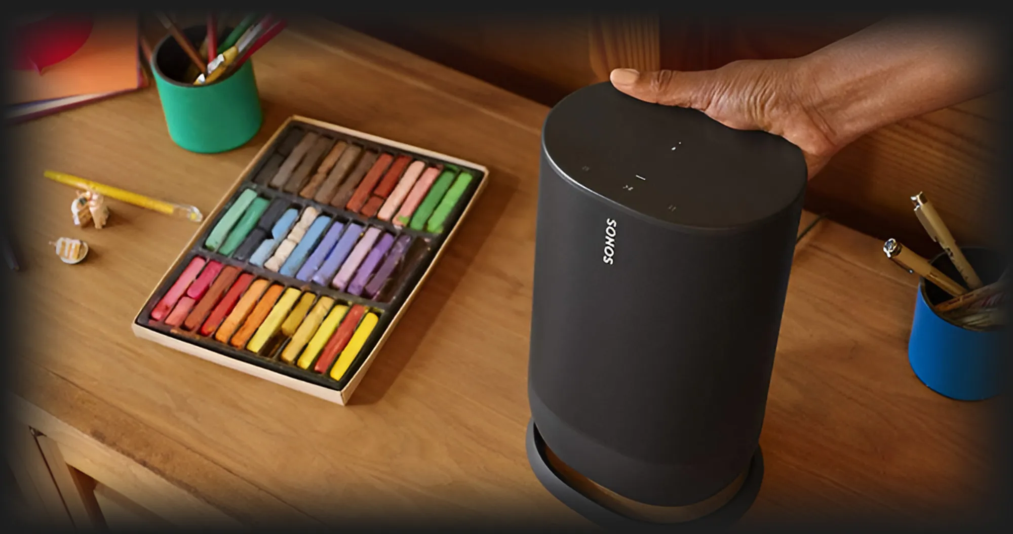 Портативная акустика Sonos Move 2 (MOVE2EU1BLK) (Black)