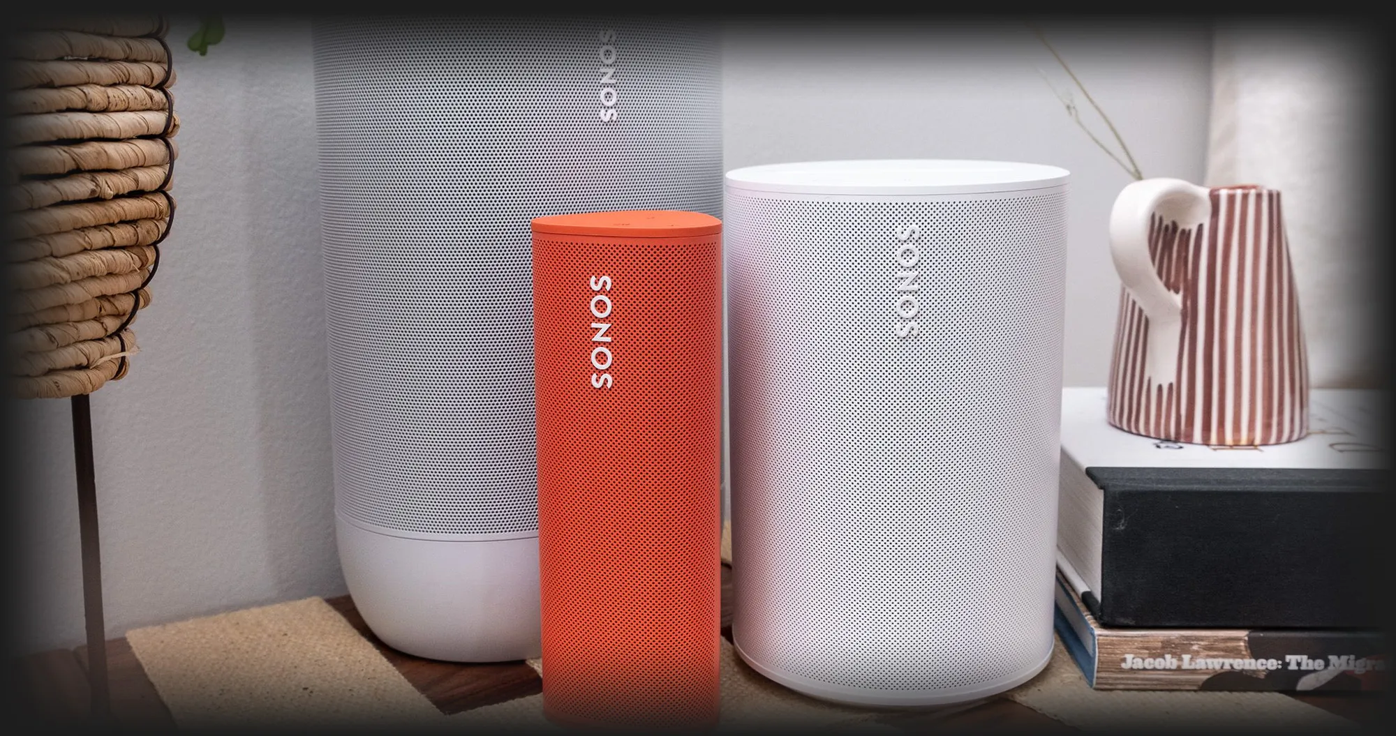Портативна акустика Sonos Move 2 (MOVE2EU1) (White)