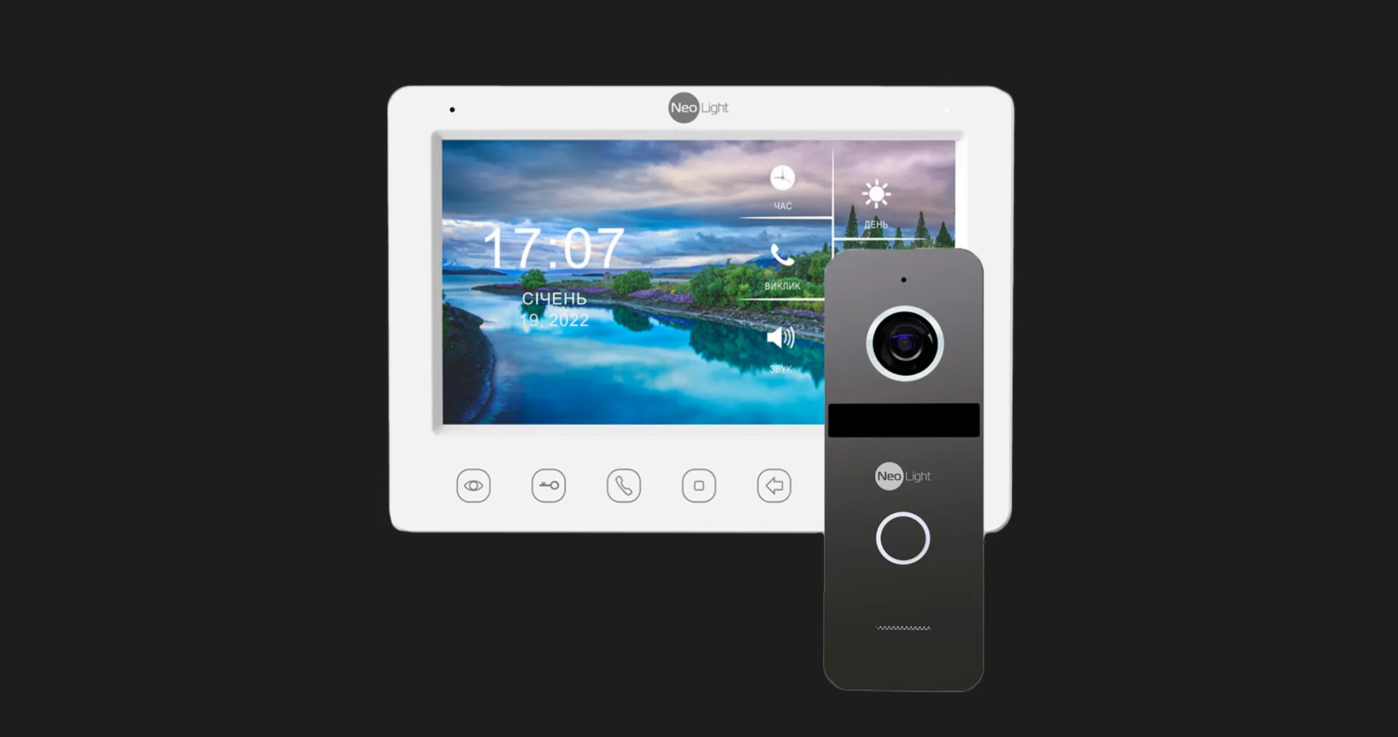 Виклична панель Neolight SOLO IP (Graphite)