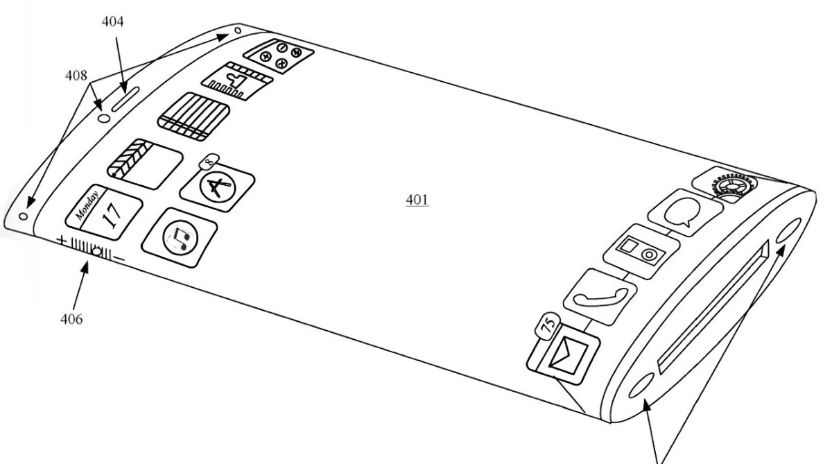 Новый патент Apple: iPhone с вращающимся экраном на 360 градусов
