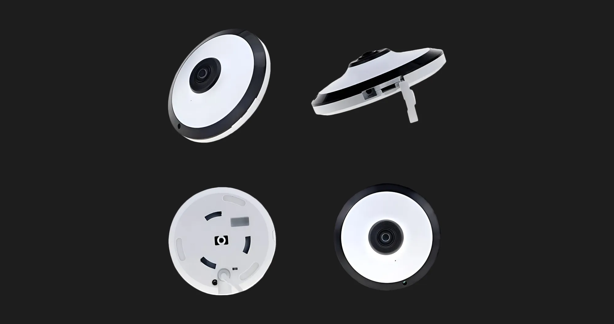 IP камера купольна Fisheye Dahua DH-IPC-EW5541P-AS (1.4) (White)