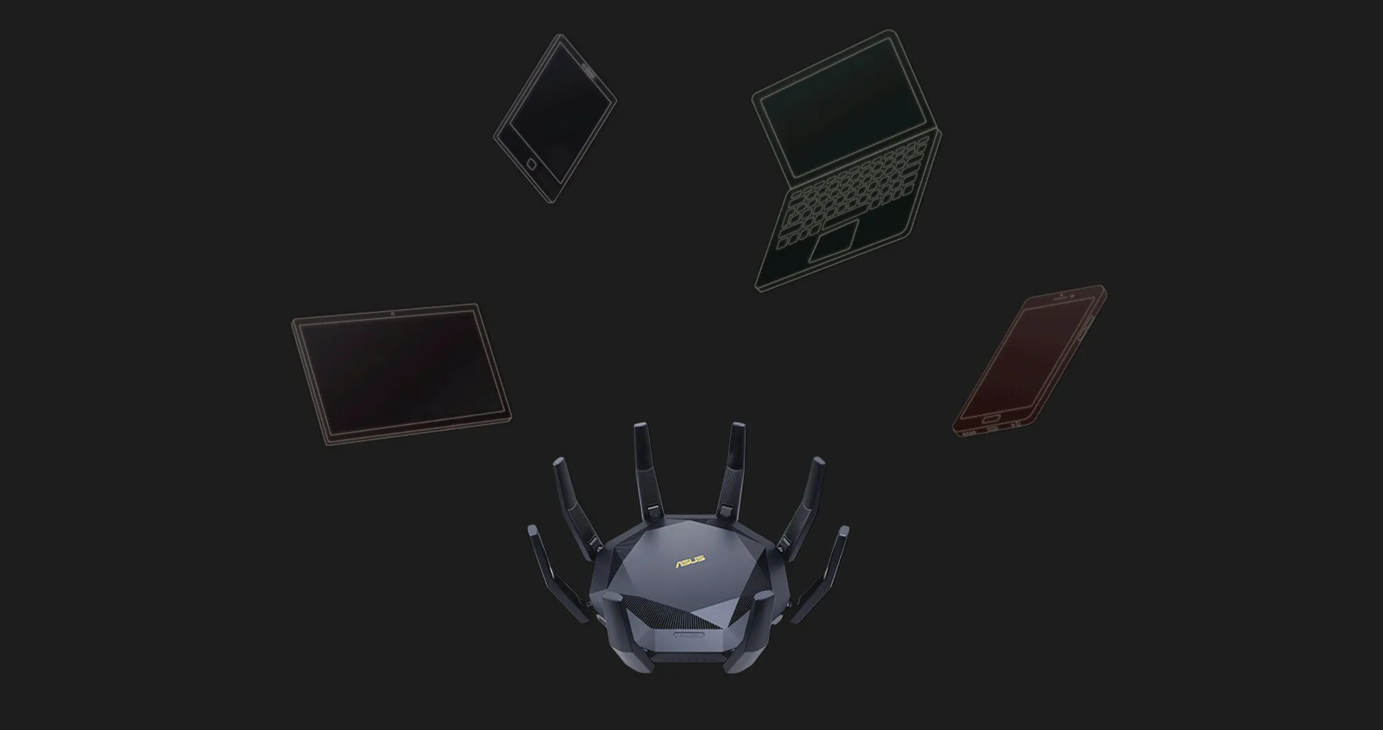 Маршрутизатор ASUS RT-AX89X AX6000 (Black)