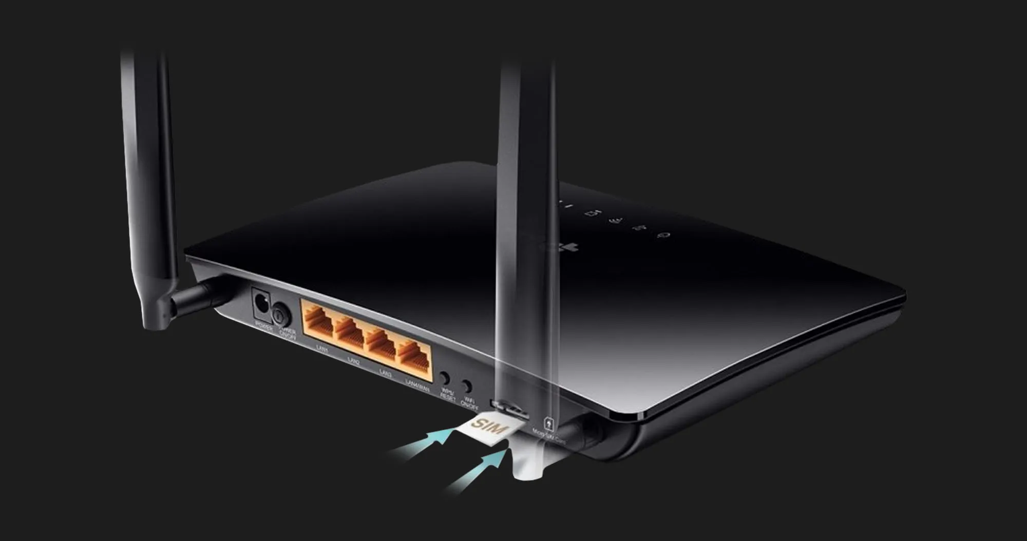 Маршрутизатор TP-LINK TL-MR150 N300, 4G/LTE (Black)