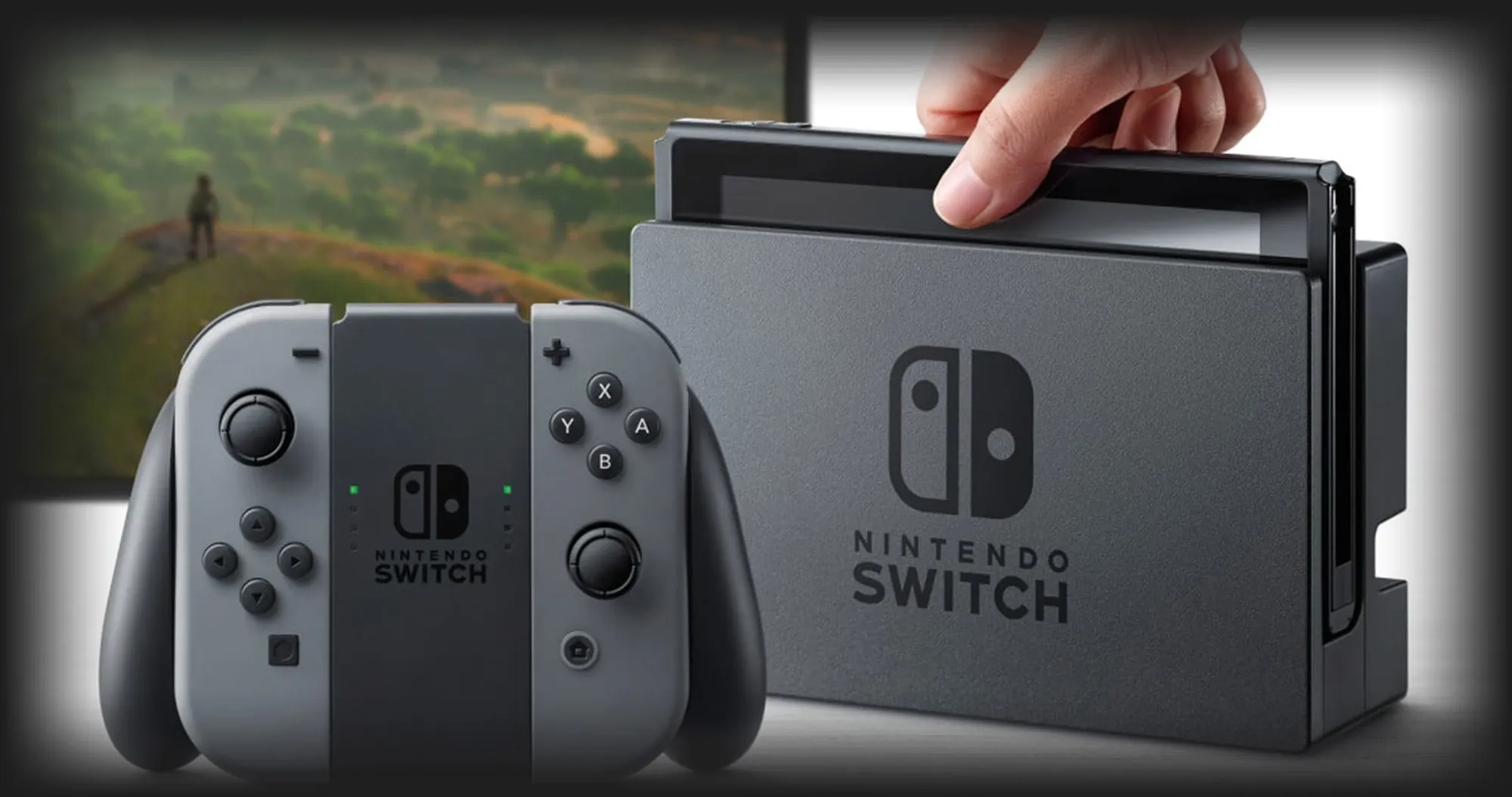 Портативна ігрова приставка Nintendo Switch OLED with White Joy-Con (045496453435)