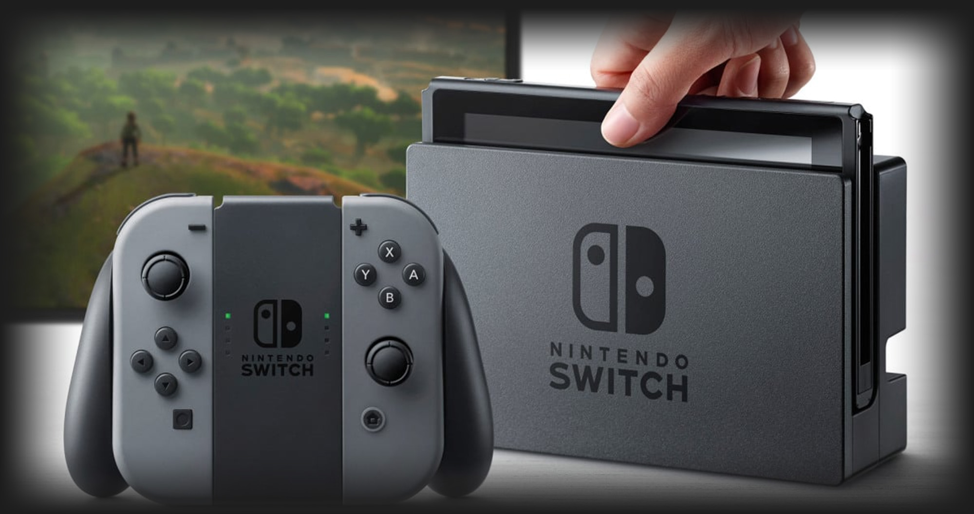 Ігрова приставка Nintendo Switch OLED (Neon Blue/Red) (UA)