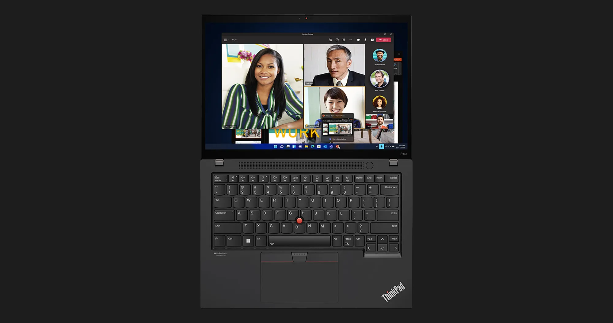 Ноутбук Lenovo ThinkPad P14s Gen 4 WorkStation 14" (Intel Core i7/32GB/1TB (SSD)/RTX A500) (21HGS1A800) (Standard)
