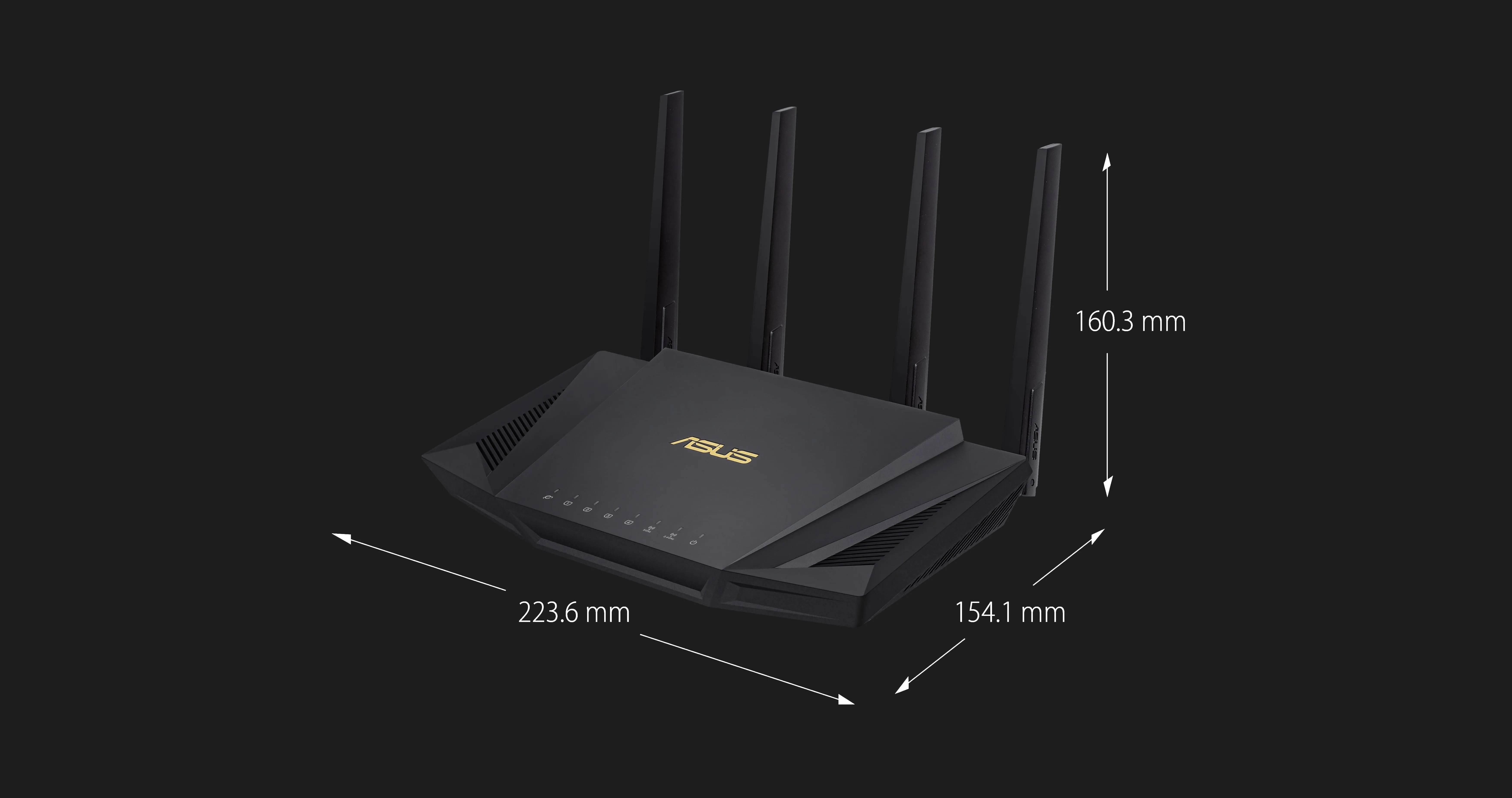 Маршрутизатор Asus RT-AX58U V2 (Black)