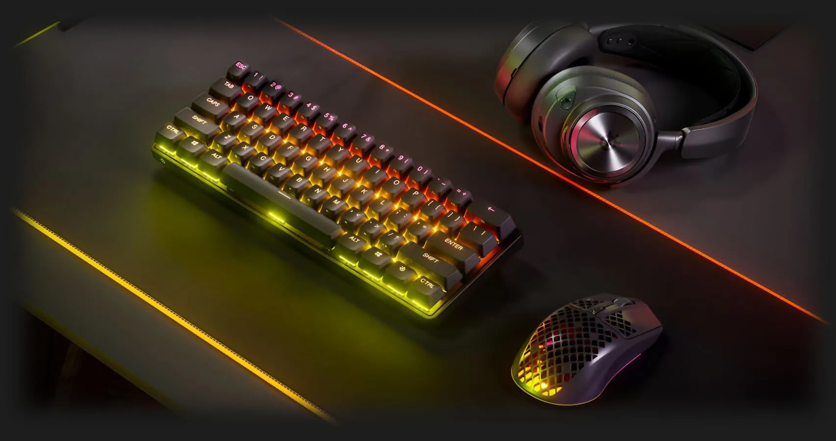 Игровая клавиатура SteelSeries APEX Pro mini Wireless (Black) (UA)