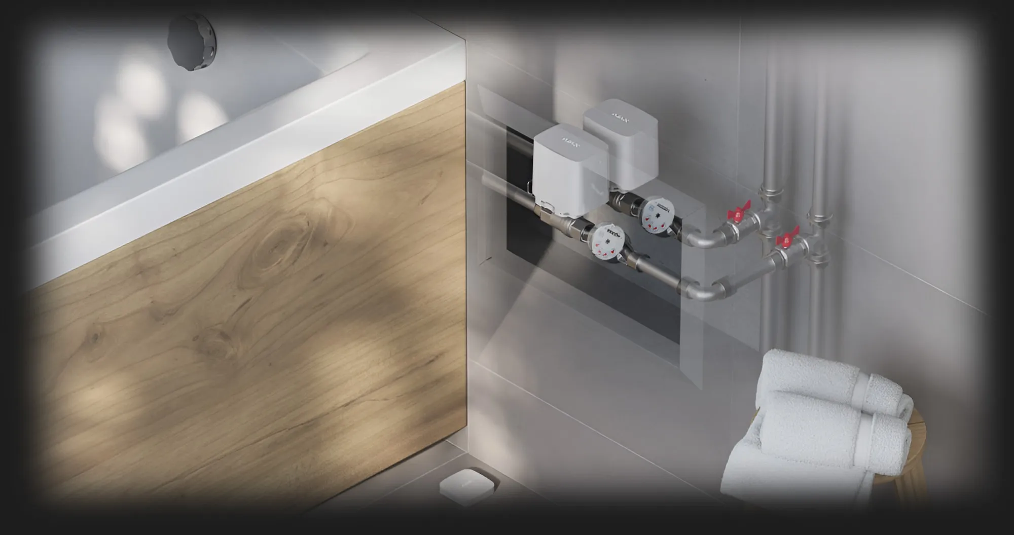 Розумний кульовий кран Ajax WaterStop 3/4&quot; (White)