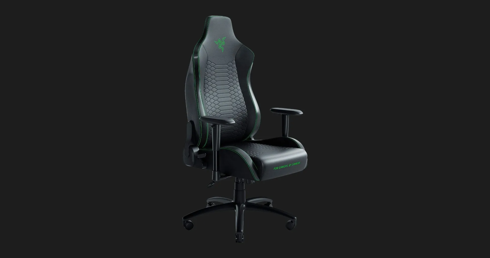 Крісло для геймерів RAZER Iskur X Green XL