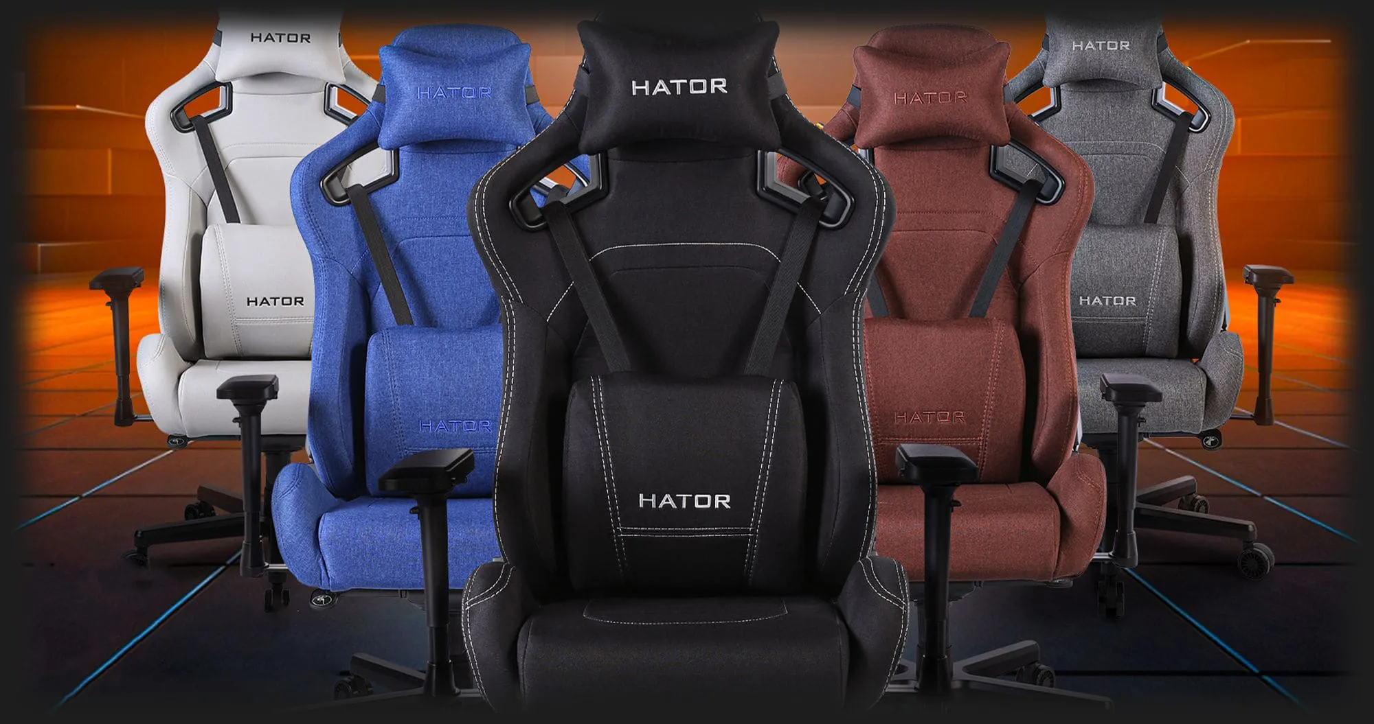 Крісло для геймерів HATOR Arc X Fabric (Blue)