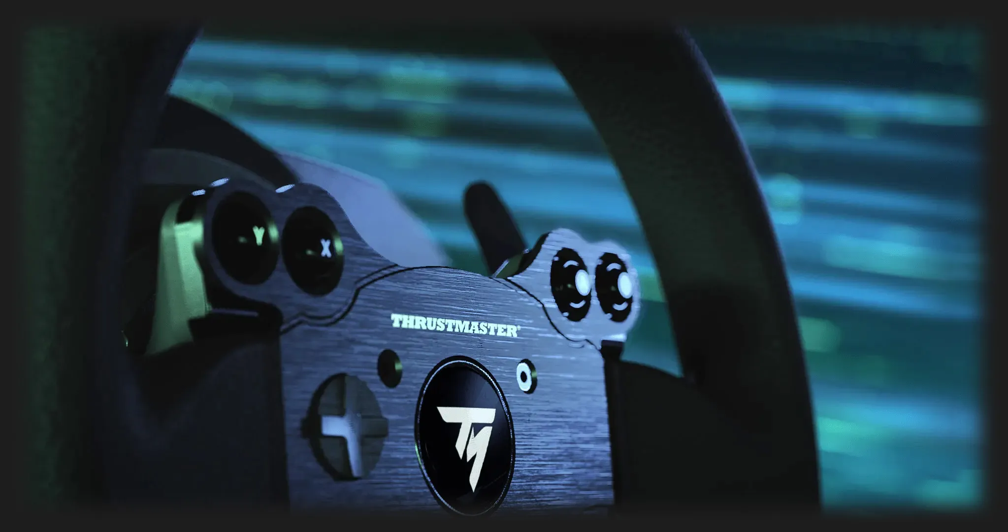 Комплект (кермо, педалі) Thrustmaster TX RW Leather Edition Xbox/PC (Black)