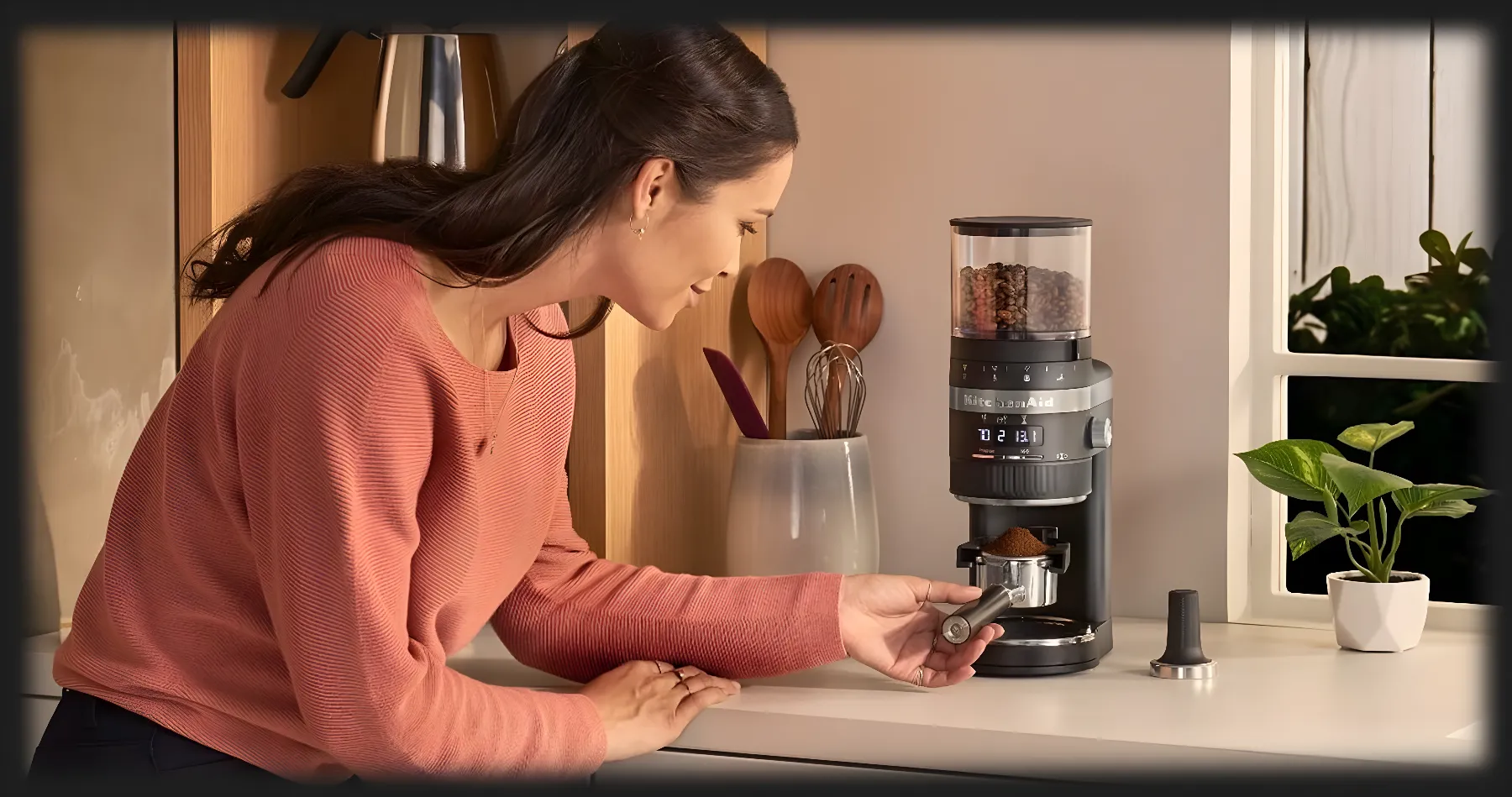 Кофемолка KitchenAid (Silver)