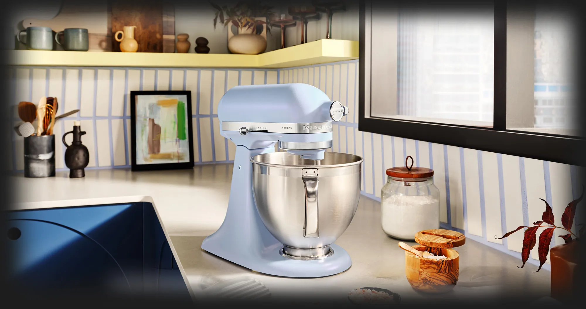 Планетарний міксер KitchenAid Artisan 4,8 л з відкидним блоком (Silver)