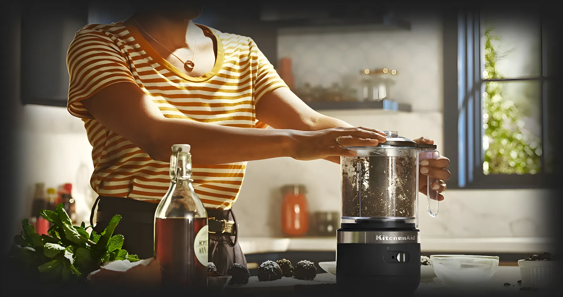 Кухонний мінікомбайн KitchenAid 1,3 л бездротовий (Red)