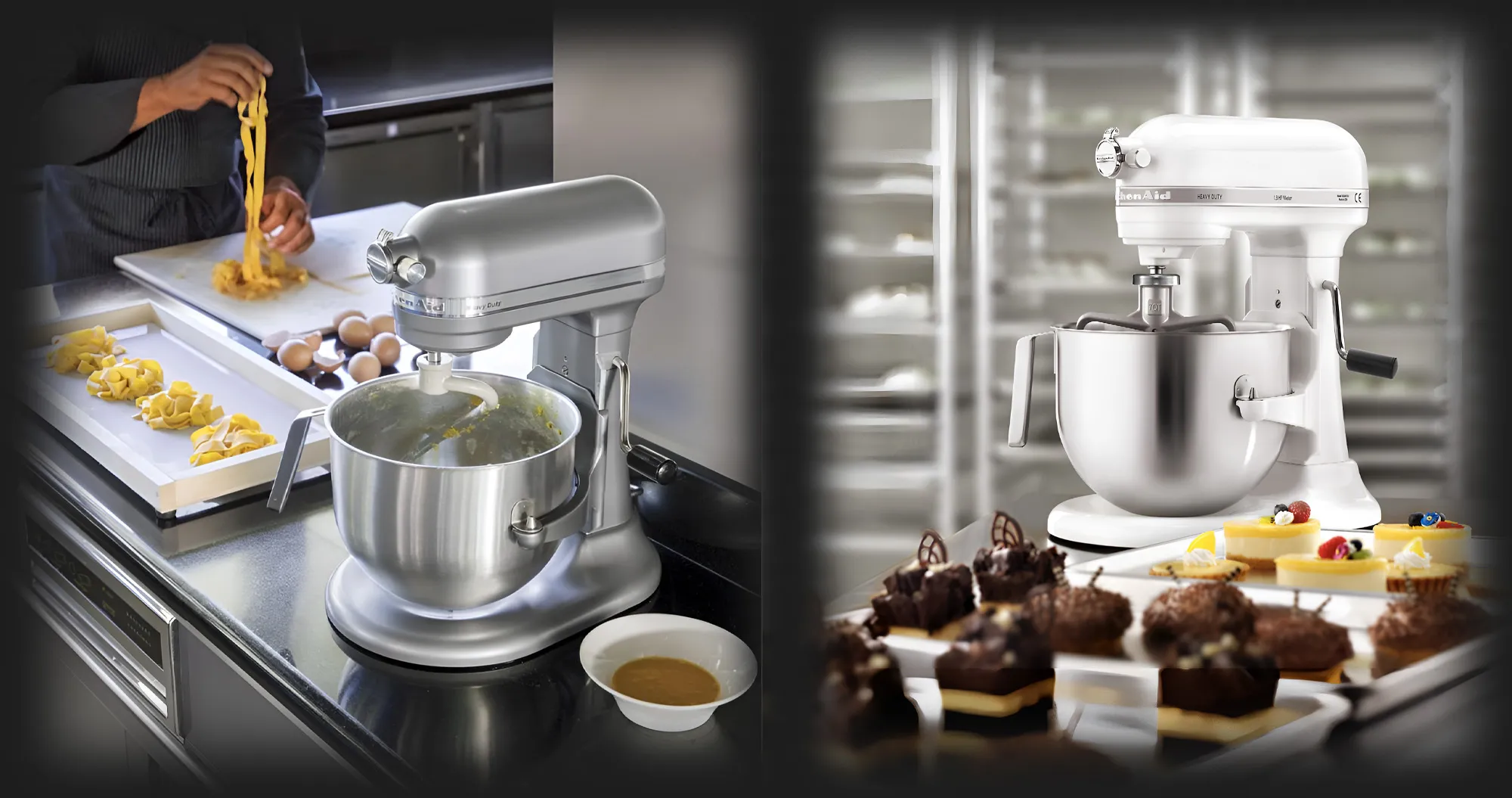 Планетарний міксер KitchenAid Heavy Duty 4,8 л з відкидним блоком (White)