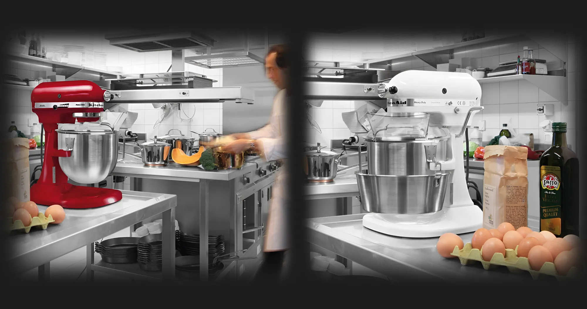 Планетарний міксер KitchenAid Heavy Duty 4,8 л з відкидним блоком (White)