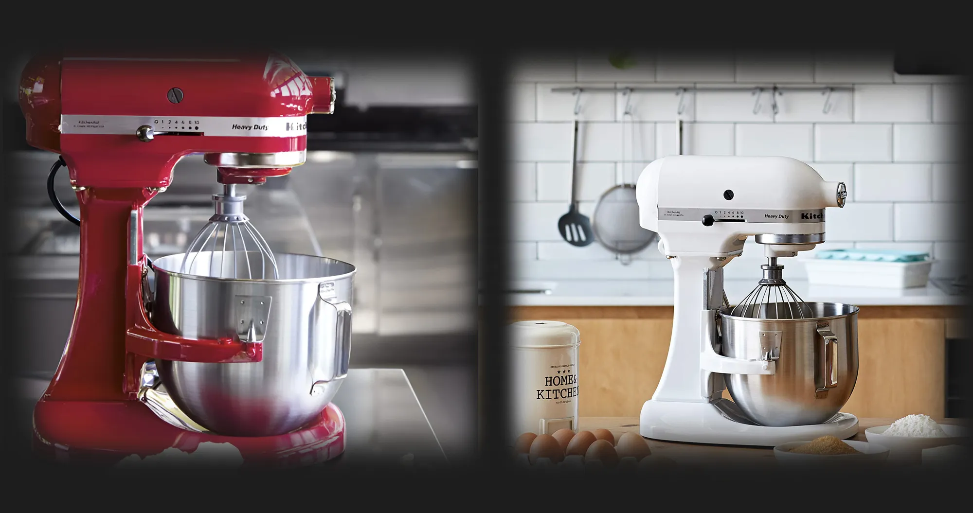 Планетарний міксер KitchenAid Heavy Duty 4,8 л з відкидним блоком (White)