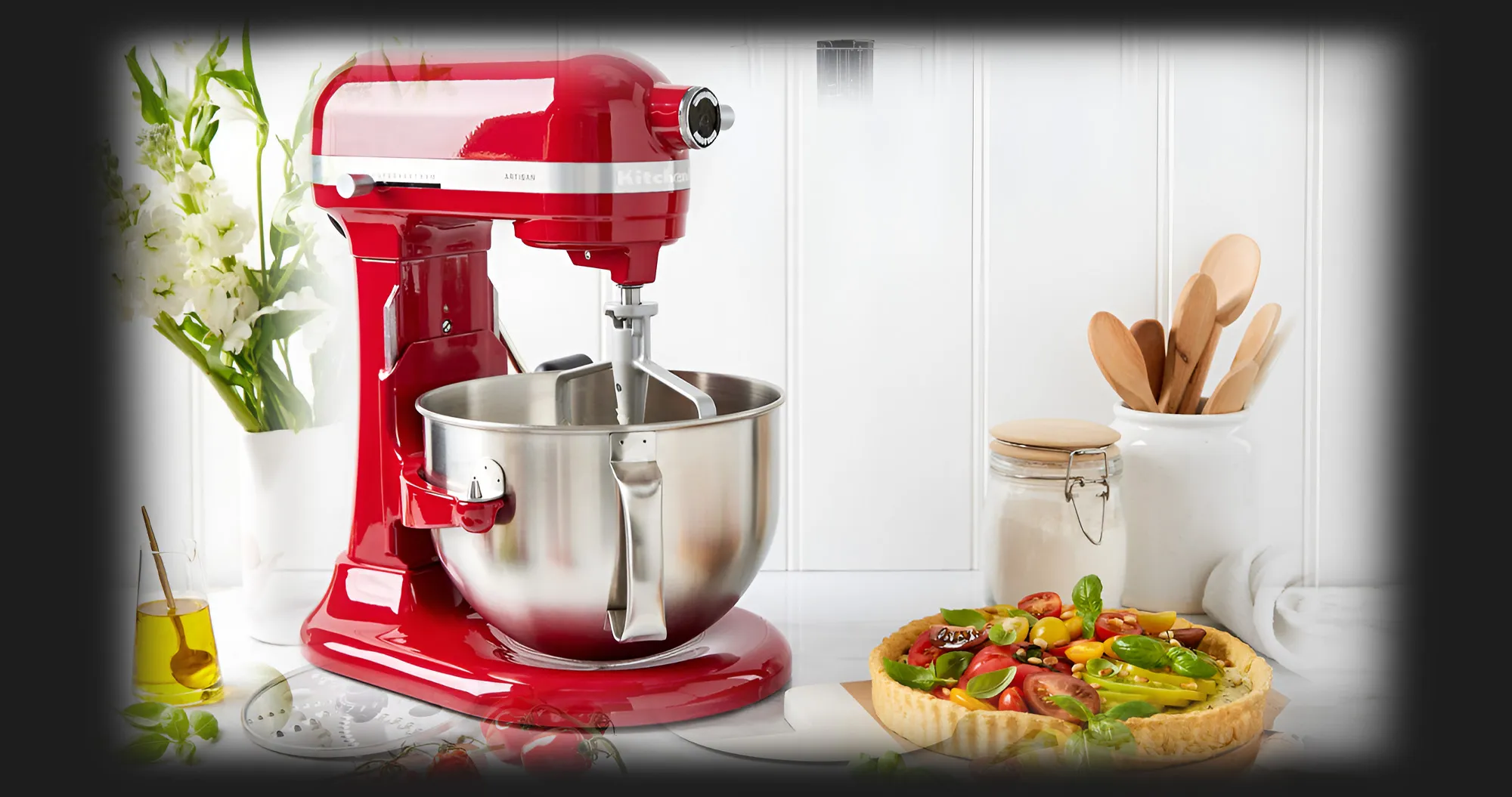 Планетарный миксер KitchenAid Artisan 5,6 л с подъемной чашей (Red)