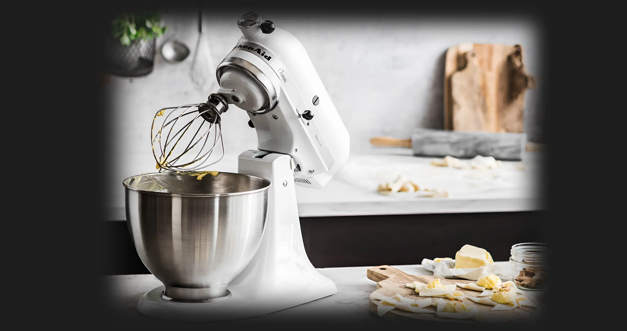 Планетарний міксер KitchenAid CLASSIC 4,3 л з відкидним блоком (Black)