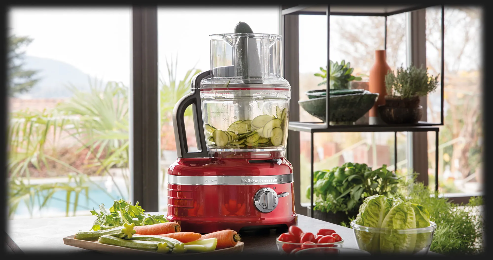 Кухонний комбайн KitchenAid Artisan, 4 л (Red)