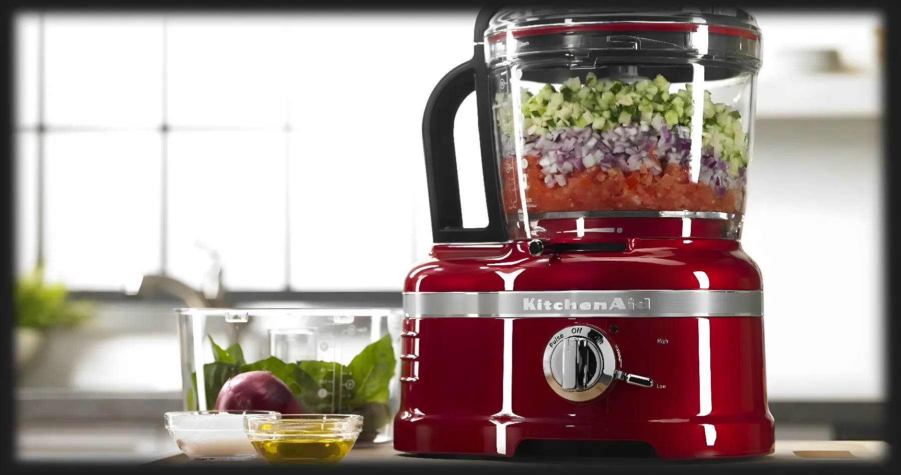 Кухонний комбайн KitchenAid Artisan, 4 л (Red)