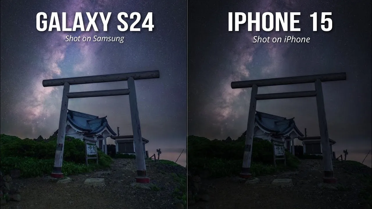 Сравнение Iphone 15 Pro Max и Samsung Galaxy S24 Ultra
