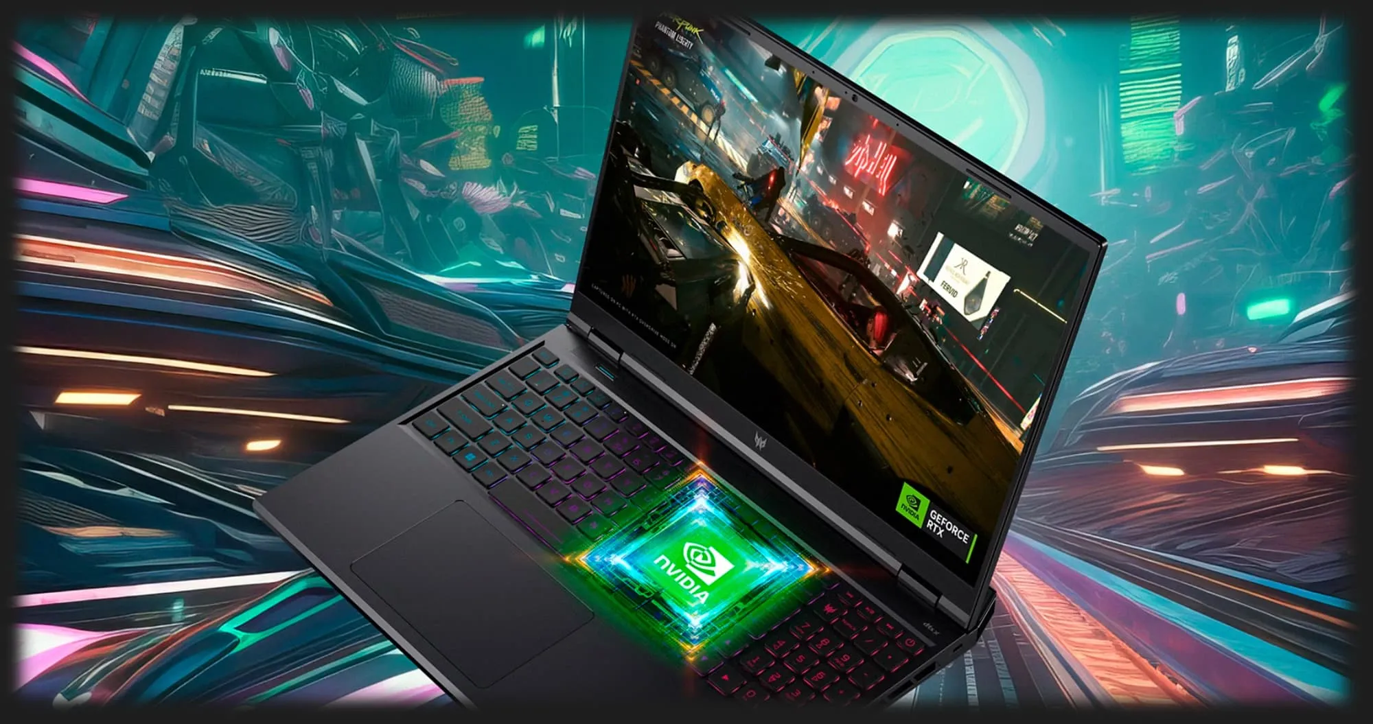 Ноутбук Acer Predator Helios Neo PHN16-72-99PA (Intel Core i9/16GB/1TB SSD/RTX 4060) (NH.QQXAA.002) (Global)