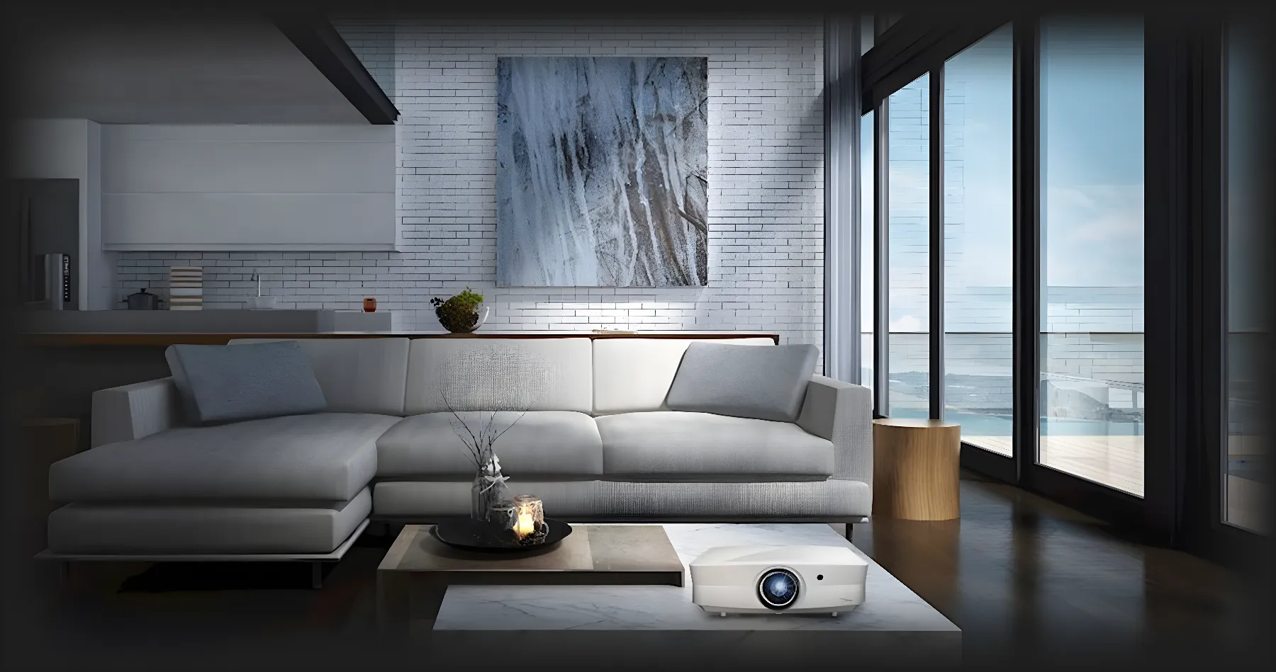 Проектор для домашнього кінотеатру Optoma UHZ65LV (Global)