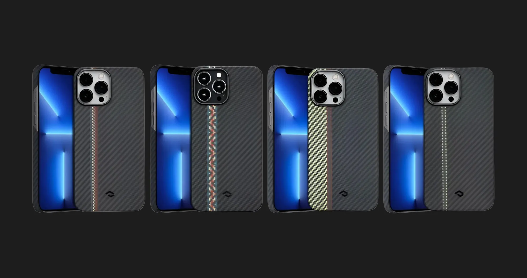 Чехол Pitaka Fusion Weaving MagEZ Case 4 для iPhone 15 Plus (Rhapsody)