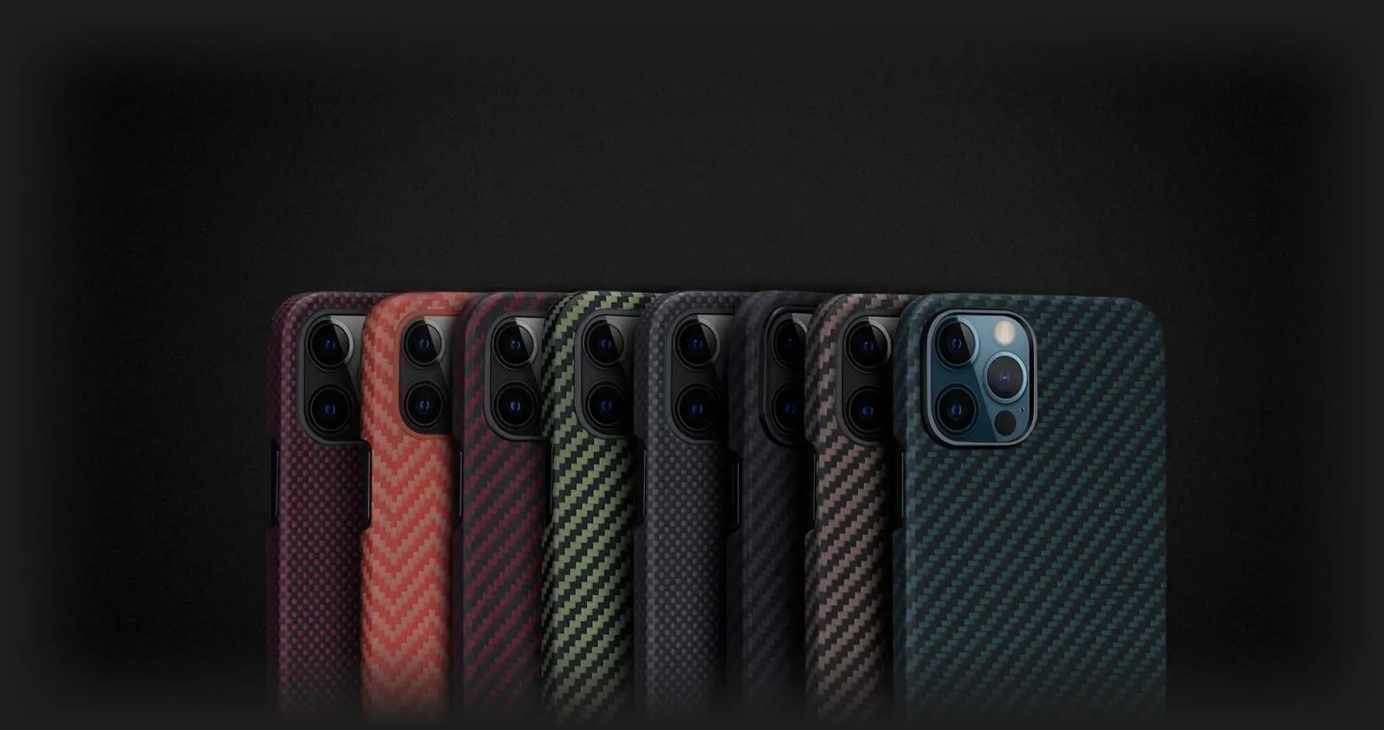 Чохол Pitaka MagEZ Case Pro 4 для iPhone 15 Pro Max (Black/Blue Twill)