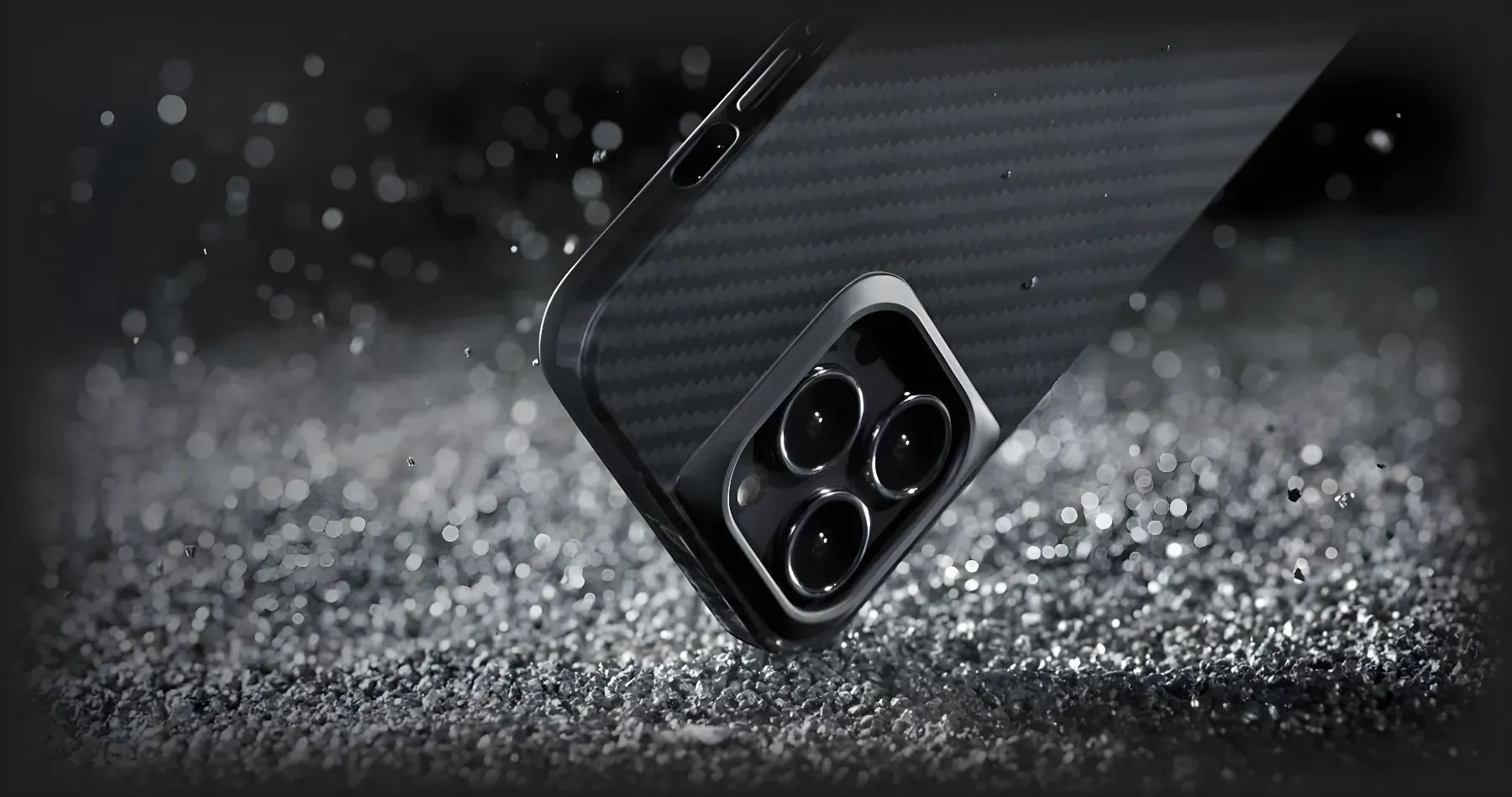 Чехол Pitaka MagEZ Case Pro 3 для iPhone 14 Pro (Black/Grey Twill)