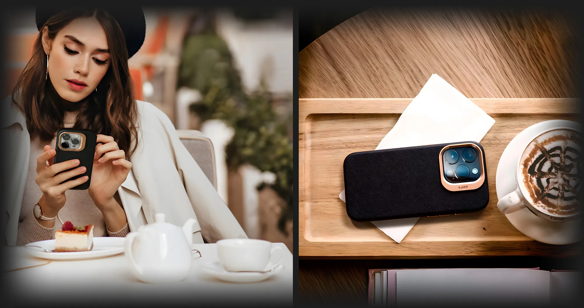 Чохол LAUT Prestige Case для iPhone 15 Pro (Black)