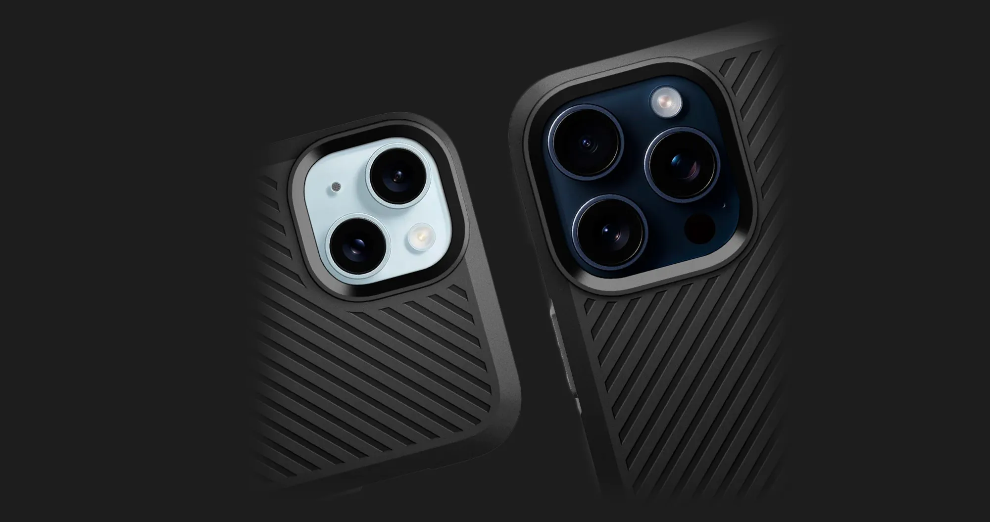 Чохол Spigen Core Armor для iPhone 15 Pro (Matte Black)