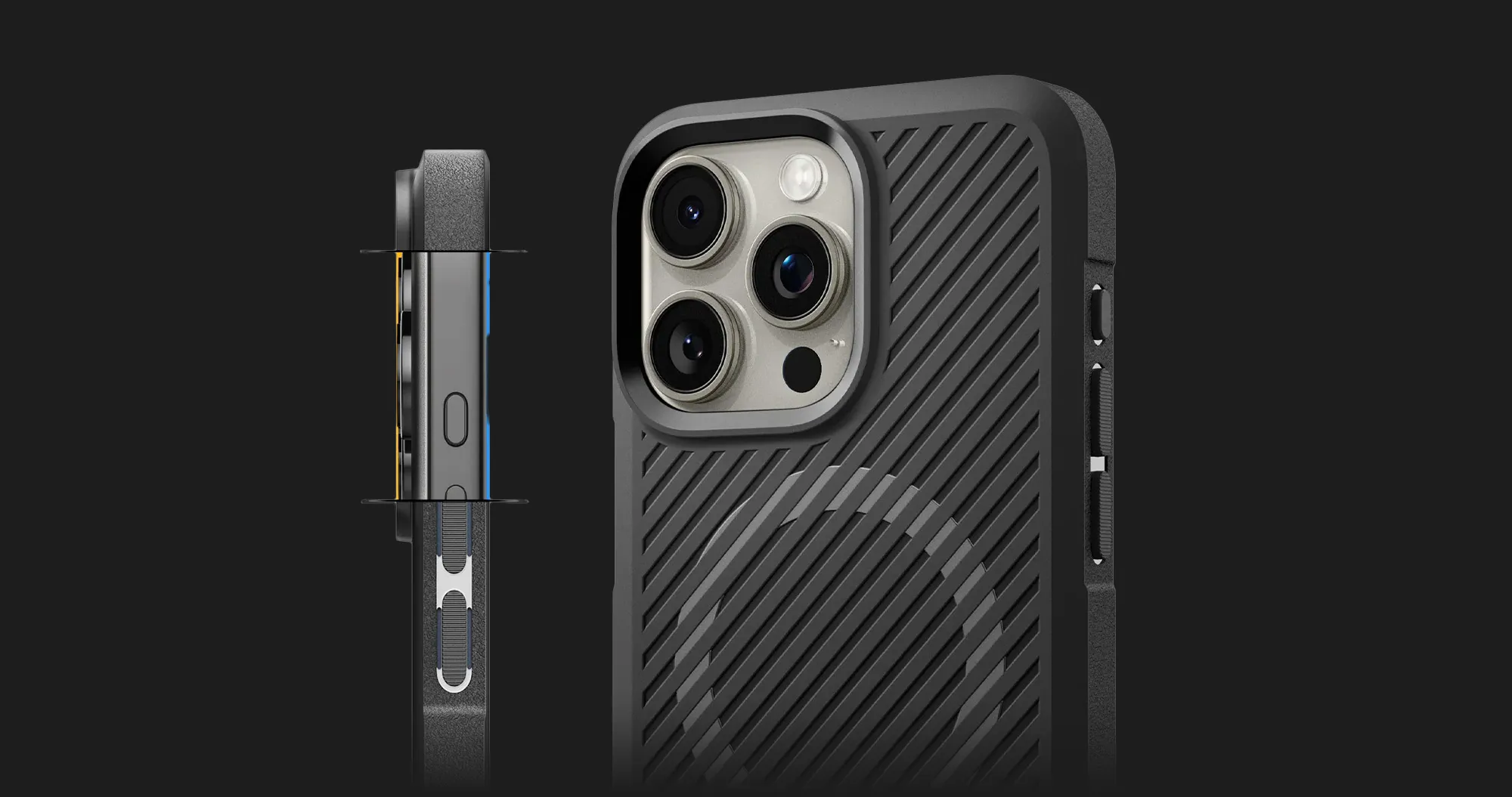 Чохол Spigen Core Armor MagSafe для iPhone 15 (Matte Black)