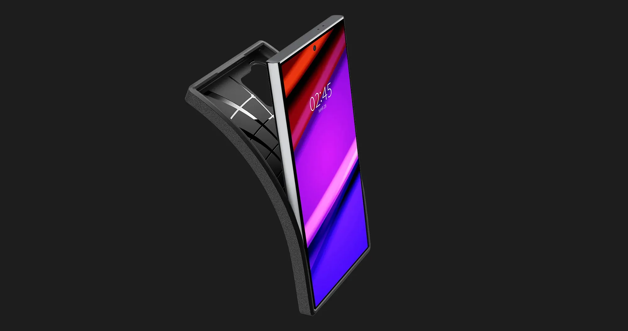 Чохол Spigen Core Armor для Samsung Galaxy S24 Ultra (Matte Black)